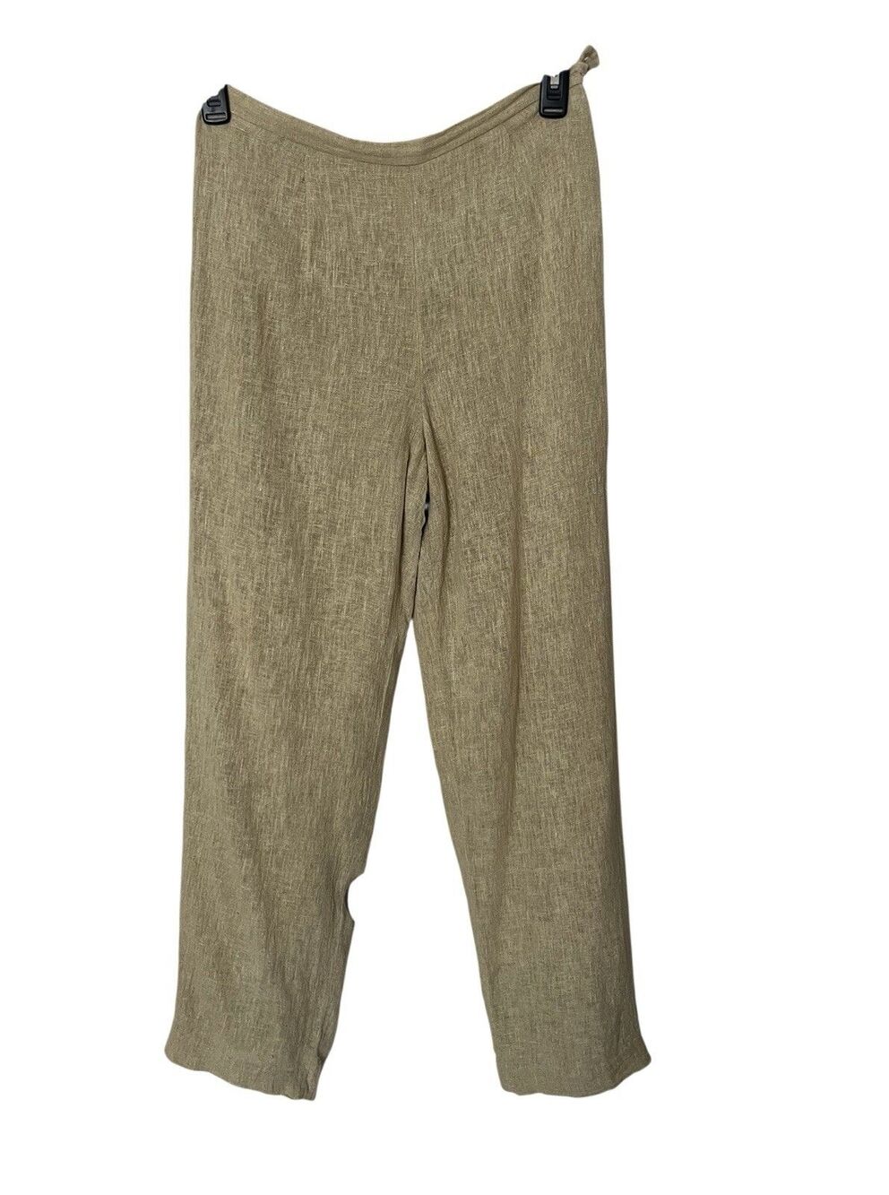 Vintage Blushe Impressions 100% Silk Textured High Rise Pants Size 8
